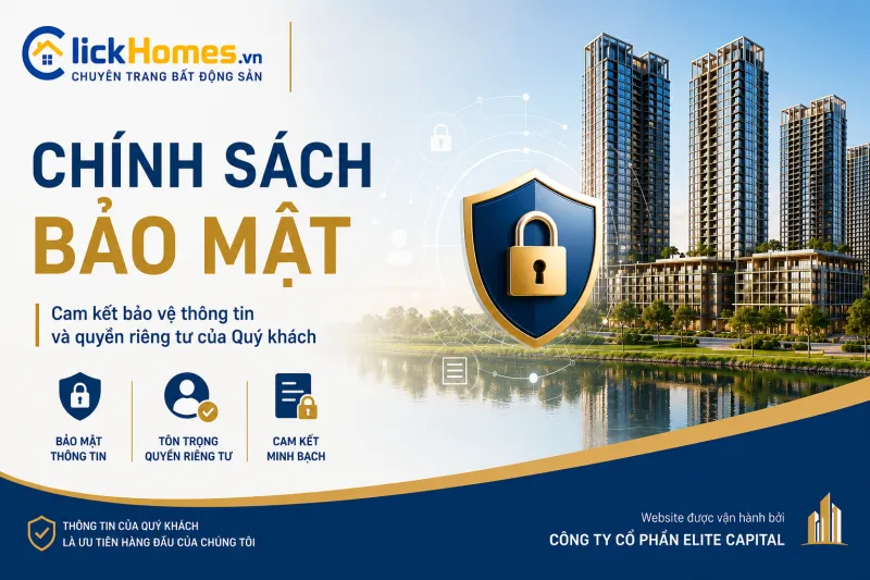 Chính Sách Bảo Mật Thông Tin Các  Dự Án Trực Thuộc chủ đầu tư Masterise homes
