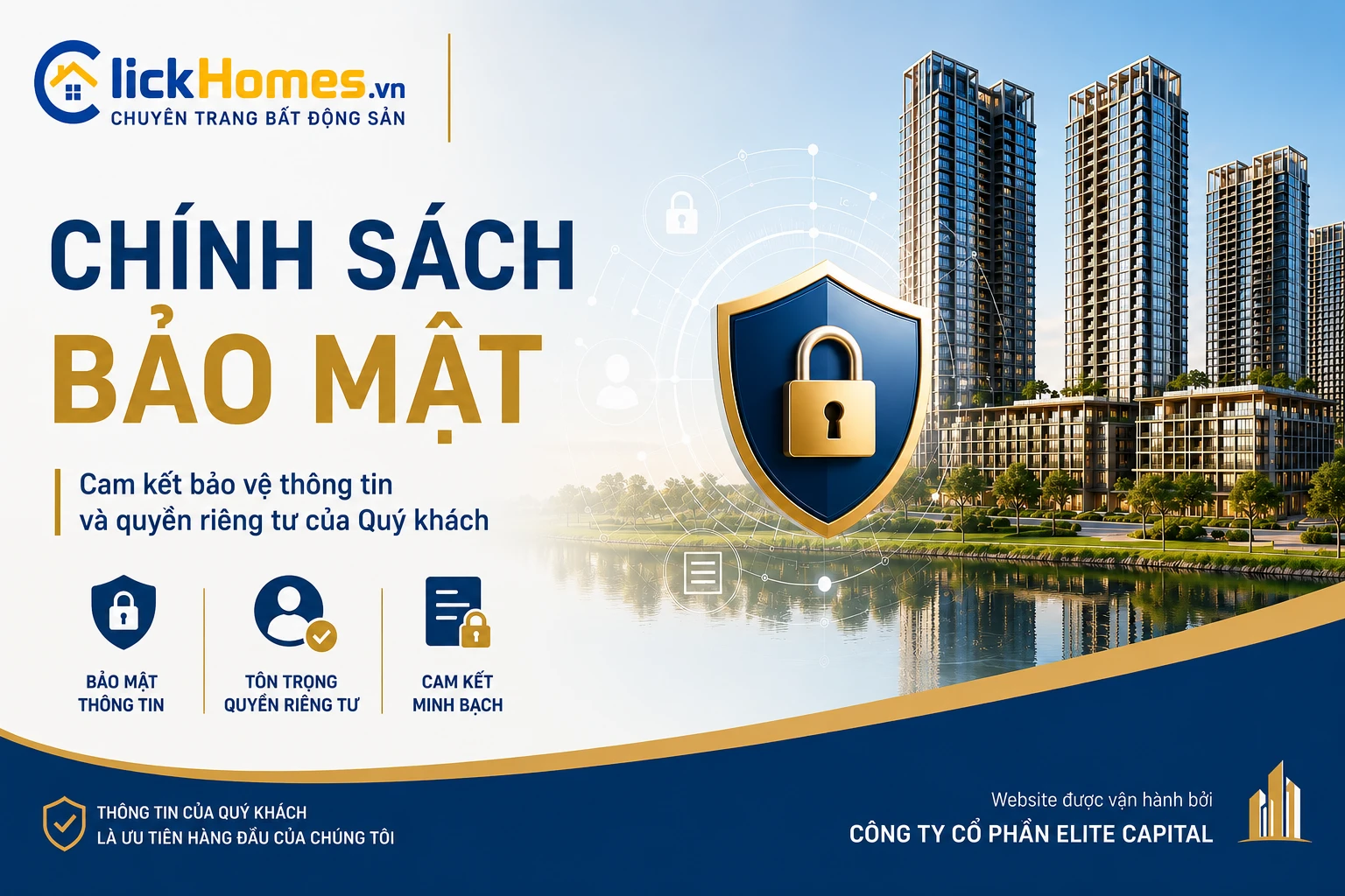 Chính Sách Bảo Mật Dự Án Masterise