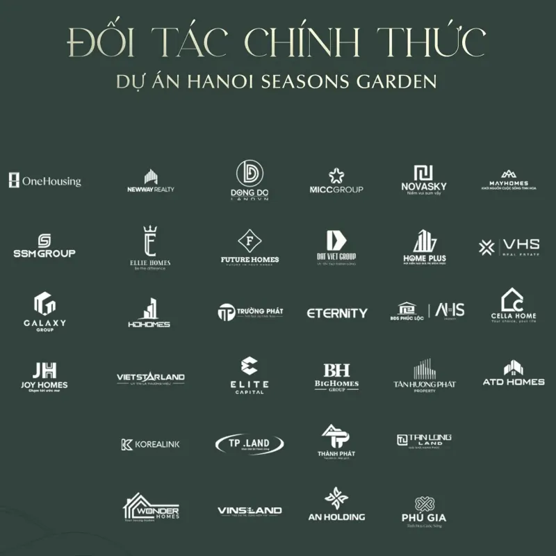Chủ Đầu Tư Công Bố Đối Tác Chính Thức Dự Án HaNoi Seasons Garden