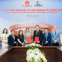 Vingroup hợp tác Legends Global vận hành sân VinFast – Trống Đồng 135.000 chỗ
