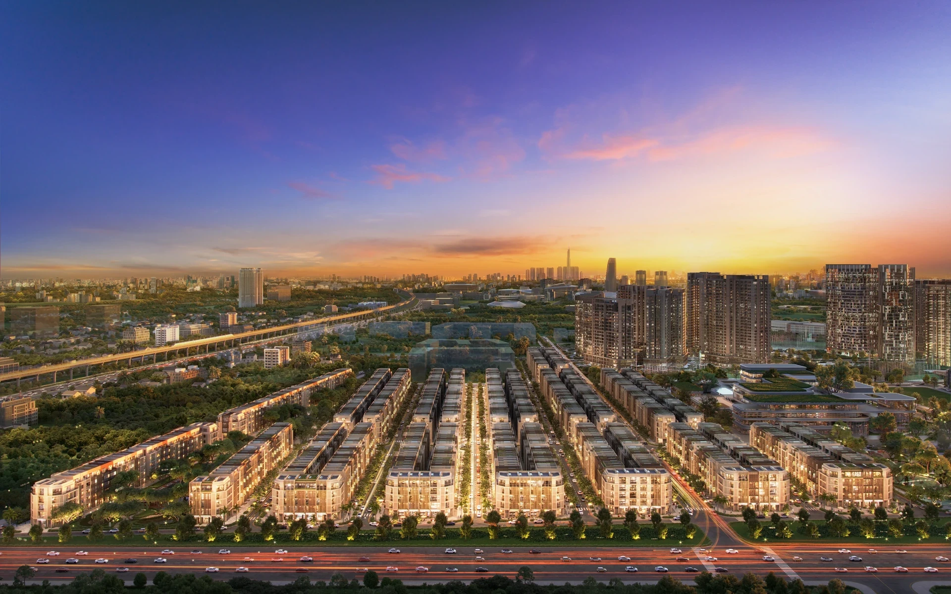 Phối cảnh SOHO The Global City TP.HCM