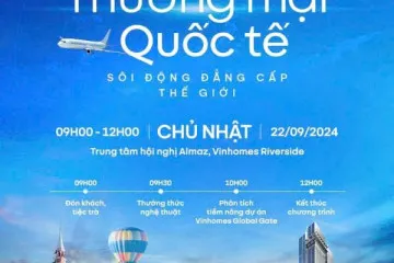 Thư Mời Sự Kiện Vinhomes Global Gate, Cổ Loa - Đông Anh, Hà Nội