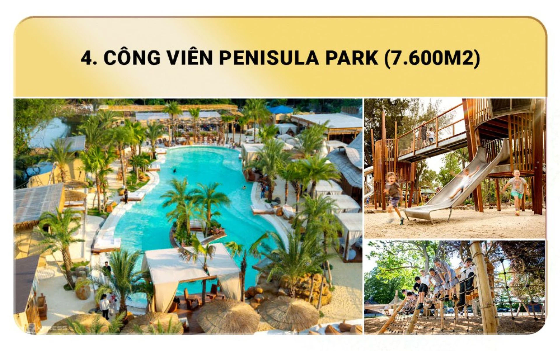 Công viên Peninsula Park tại Vinhomes Hải Vân Bay Đà Nẵng