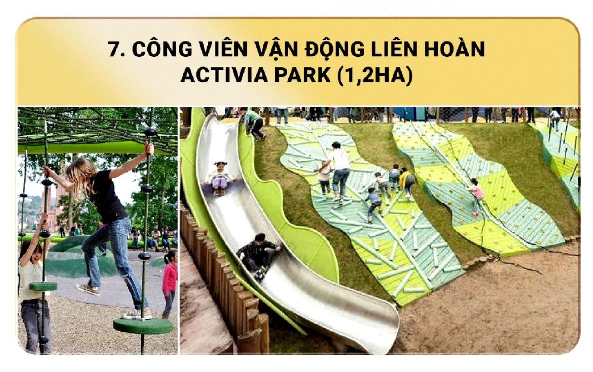 Tiện ích công viên vận động tại Vinhomes Hải Vân Bay Đà Nẵng