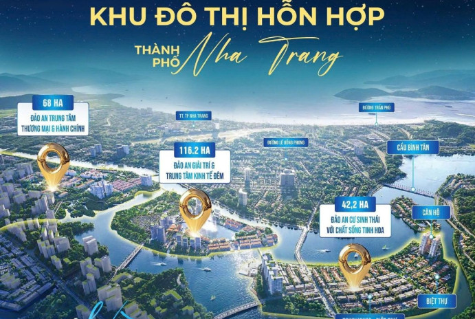 Charmora City Nha Trang – Dự án khu đô thị nghỉ dưỡng, bất động sản cao cấp gồm chung cư và biệt thự biển do Sun Group phát triển tại Nha Trang