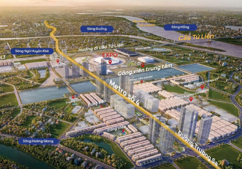 Vinhomes Global Gate Cổ Loa – Dự án đại đô thị tài chính, thương mại và giao thương quốc tế với chung cư cao cấp, biệt thự thương mại gắn liền trung tâm hội chợ triển lãm quốc gia tại Cổ Loa, Đông Anh, Hà Nội