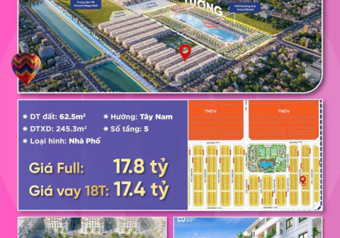 Bán Nhà Phố AD10-24 Vinhomes Cổ Loa Global Gate 