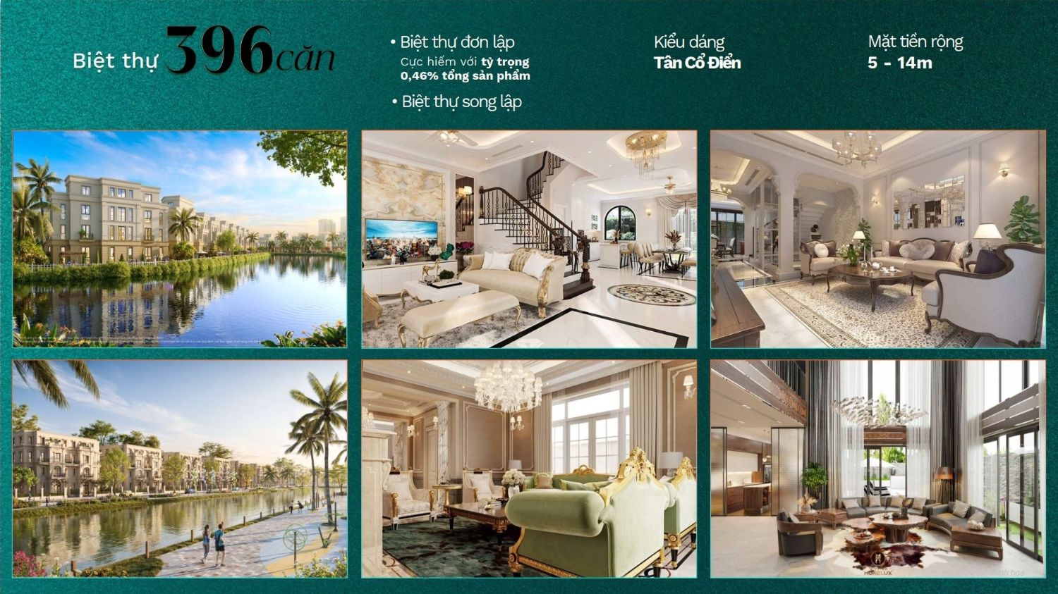 Các loại hình sản phẩm tại Vinhomes Green City Hậu Nghĩa Long An