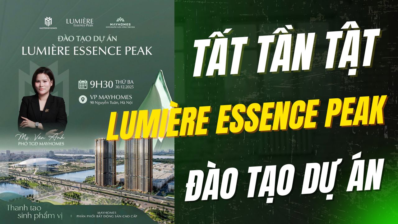 Đào tạo dự án LUMIÈRE Essence Peak - Masteri Vinhomes Cổ Loa