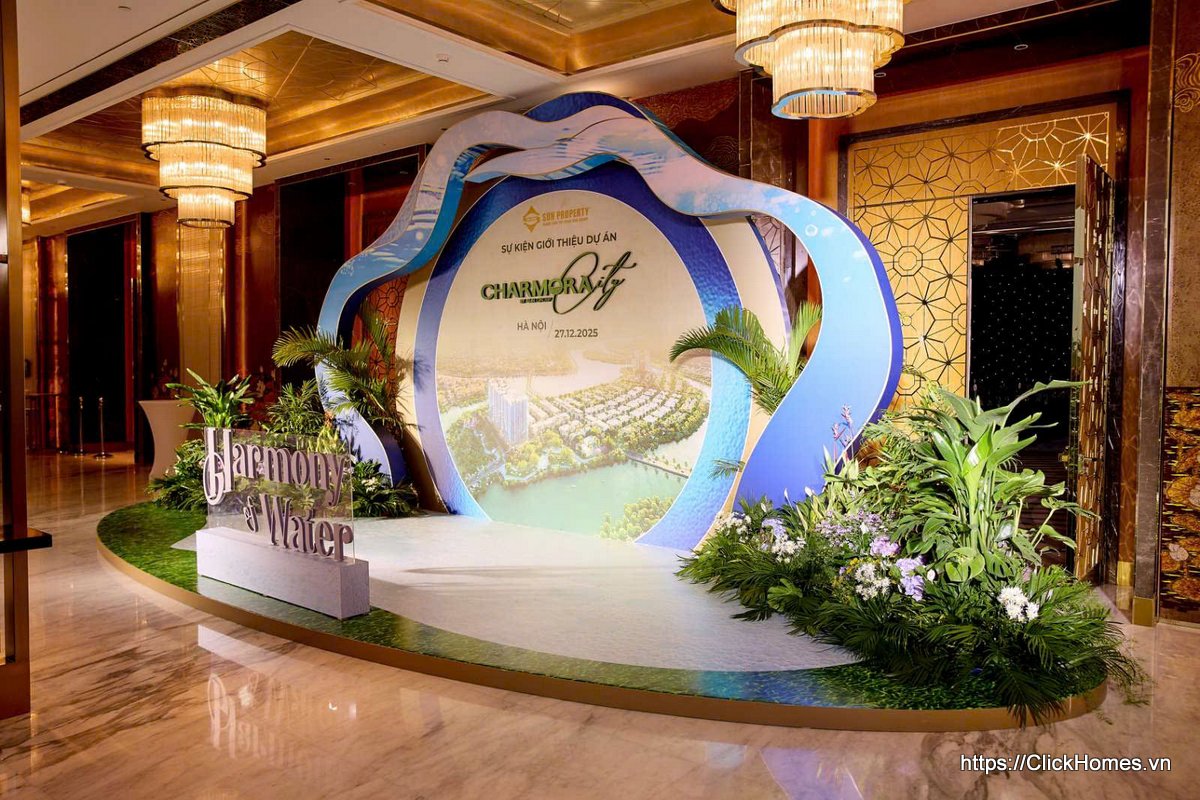 Sự Kiện Giới Thiệu Dự Án Charmora City Trang Trang Tại Hà Nội - Ảnh 1