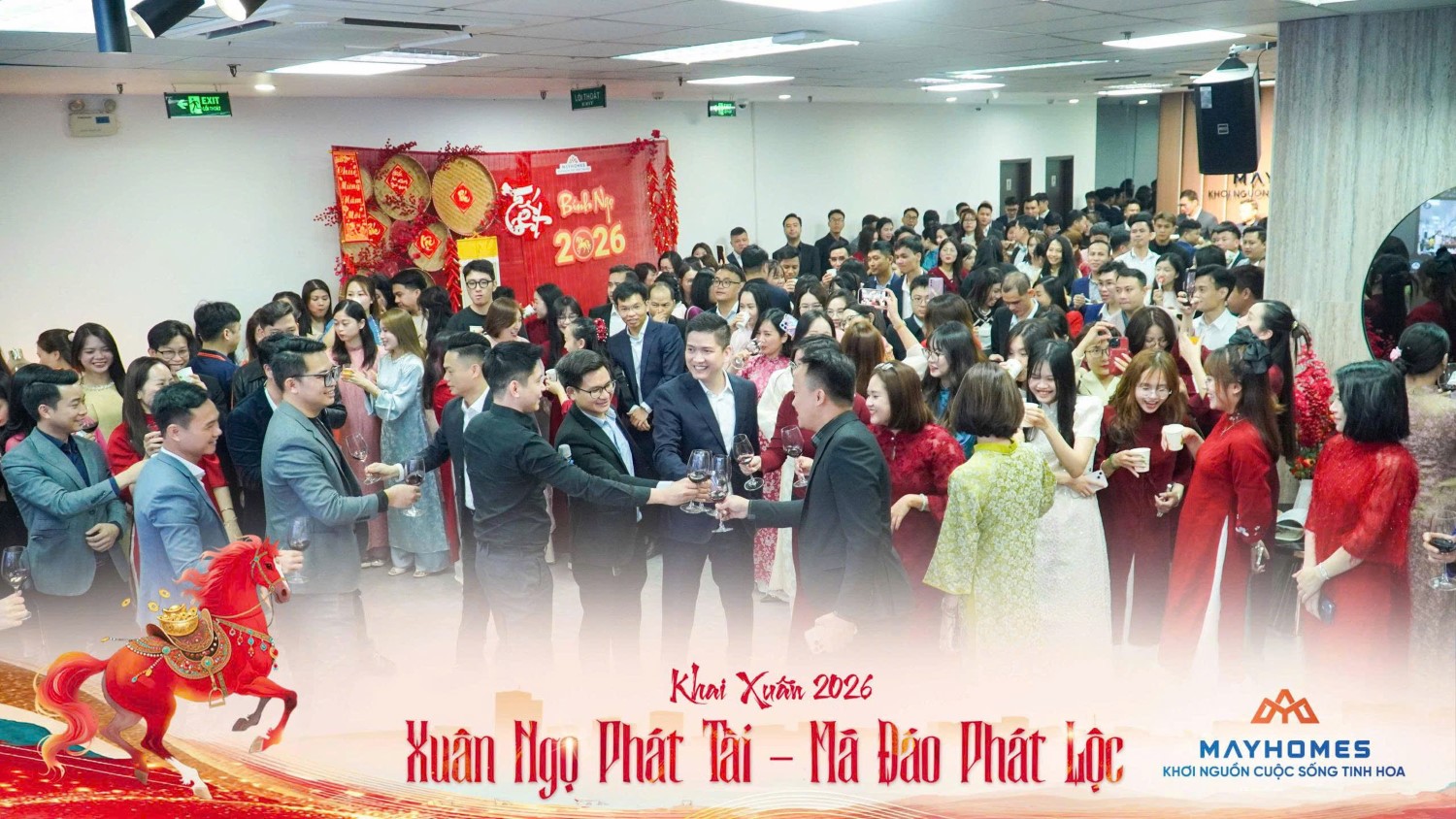 Khai Xuân MayHomes Tại Văn Phòng - Nguyễn Tuân