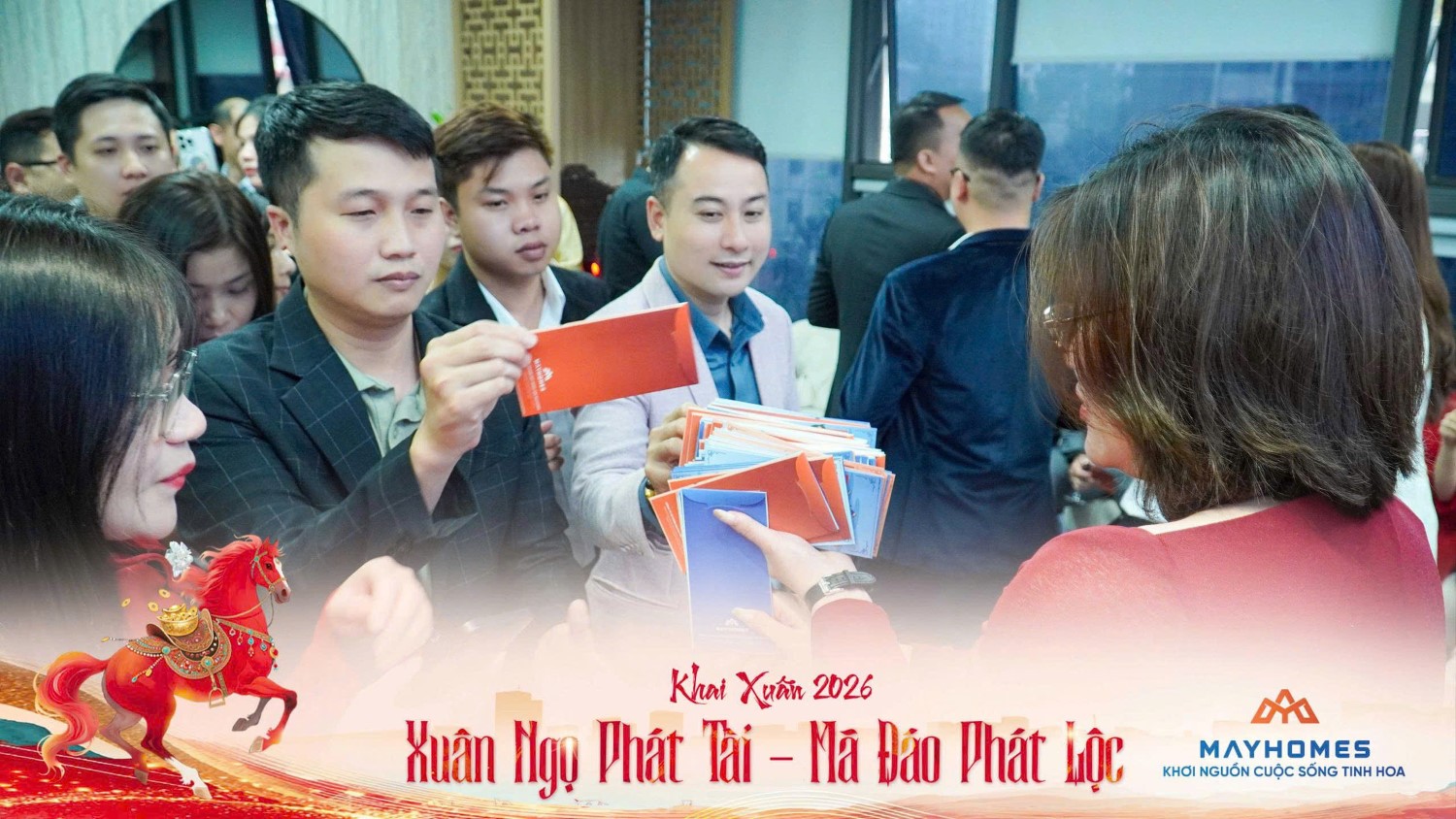 Khai Xuân MayHomes 2026 - Lỳ Xỳ May Mắn 